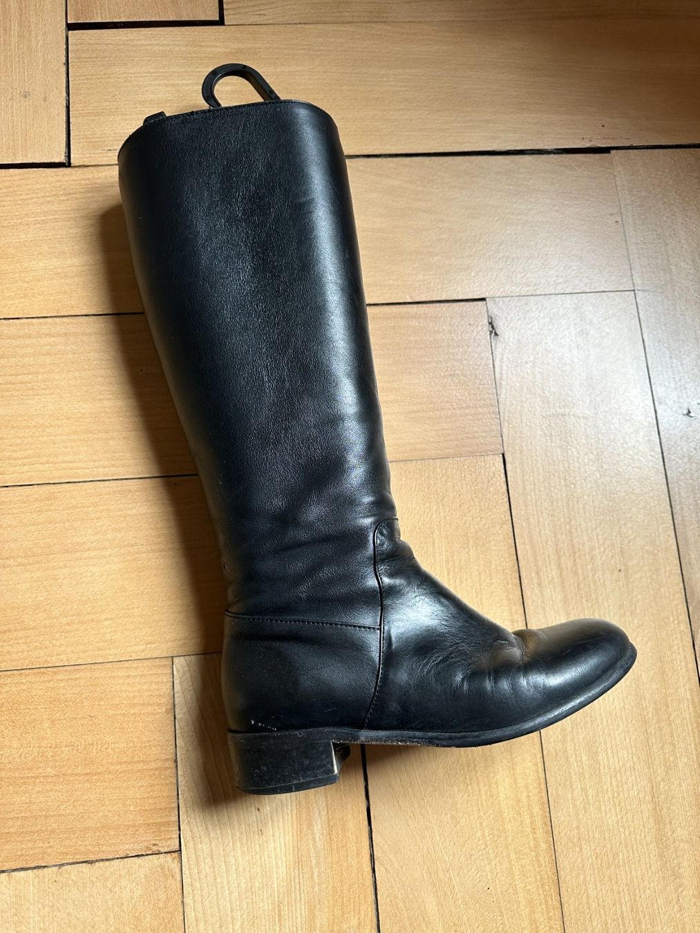 Navyboot Damenschuhe: NAVYBOOT - Leder Stiefel schwarz 35 – Gebraucht aus Zürich von Diazaio 2