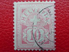 1882: Nr.55 (w. Papier) BOURG DE CONTHEY (Wallis), Kat: 95.-