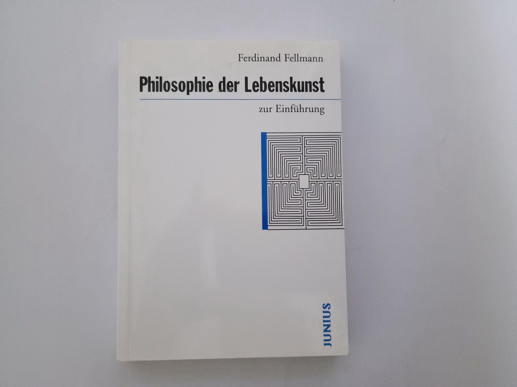 Libri: Philosopie der Lebenskunst - Ferdinand Fellmann – Usato da Zürich venduto da Frinka