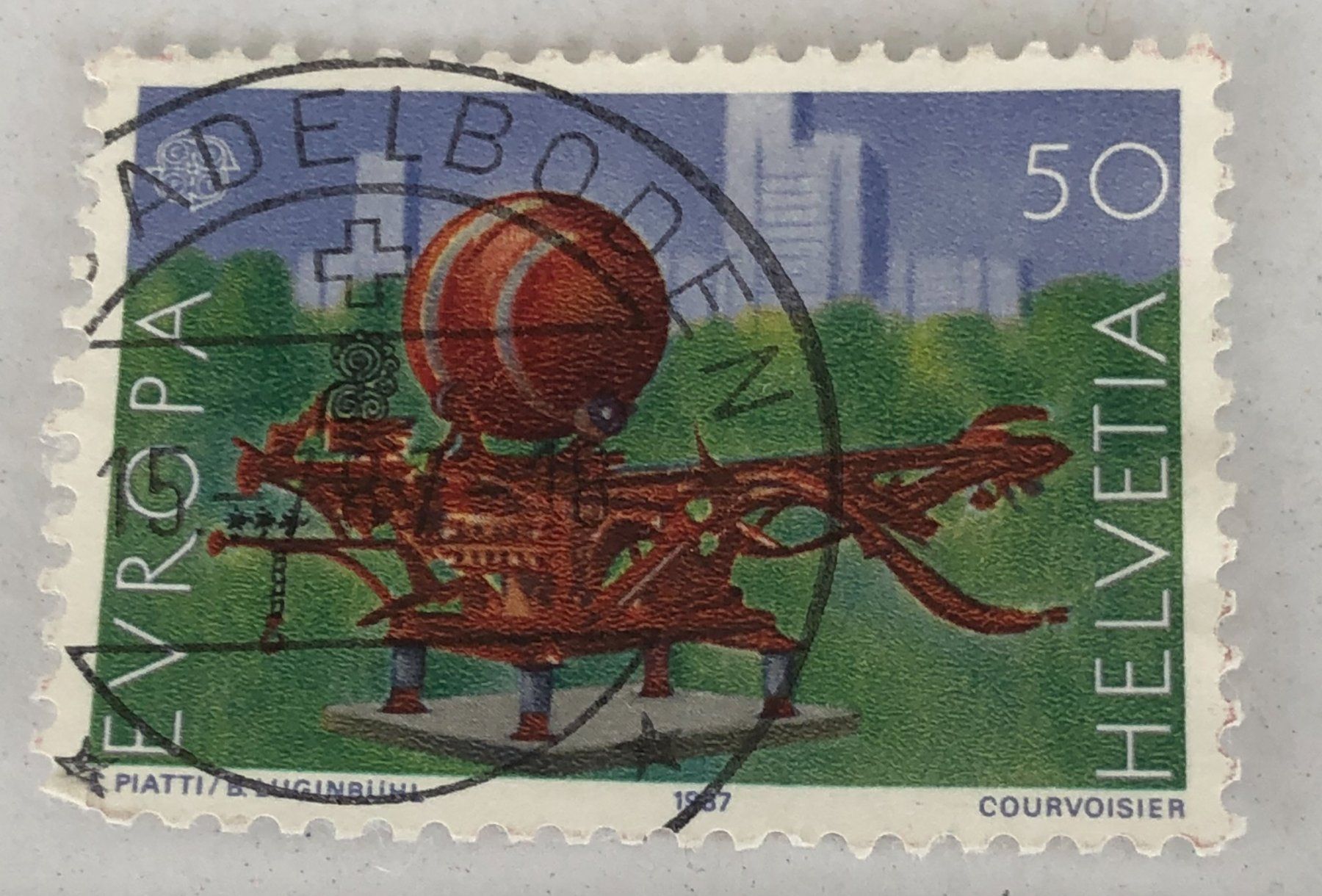 Tutti i francobolli: CH Briefmarken mit Gestempelt   – Usato da Aarau venduto da Billa007