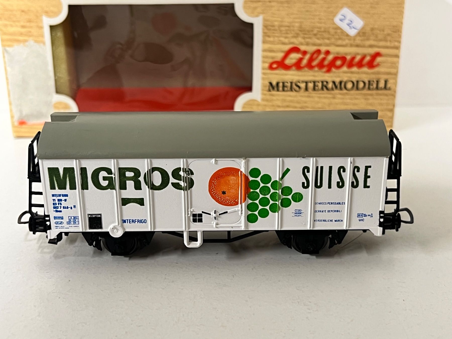 Liliput Modellini di ferrovie: Liliput Migros  SBB H0 DC – Usato da Geroldswil venduto da TopTrain54 1