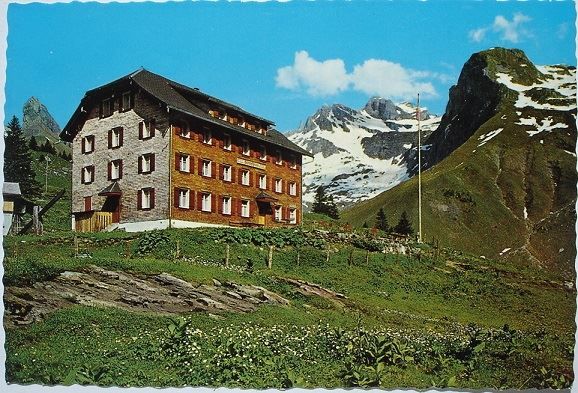 Ansichtskarten: OBERRICKENBACH Pension Bannalpsee – Neu (gemäss Beschreibung) aus Jona von philajona