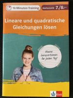 Lineare und quadratische Gleichungen lösen