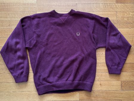 Tommy Hilfiger Bordeaux Herrenpullover, Grösse L