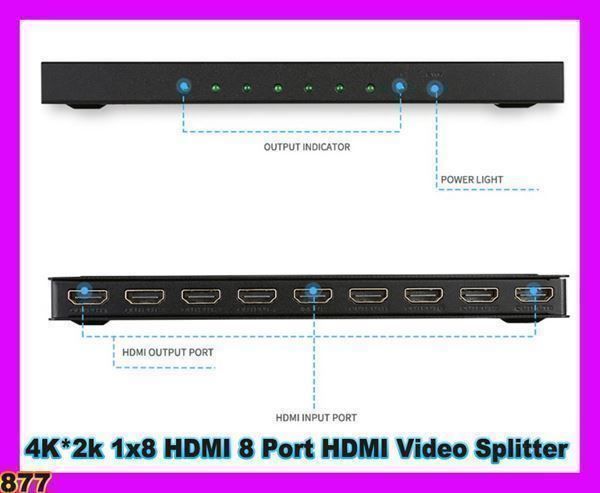 Home Cinema: HDMI Video Splitter 1x8 4K – Nuovo e nell'imballaggio originale da Unterägeri venduto da RmOnline