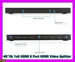 HDMI Video Splitter 1x8 4K