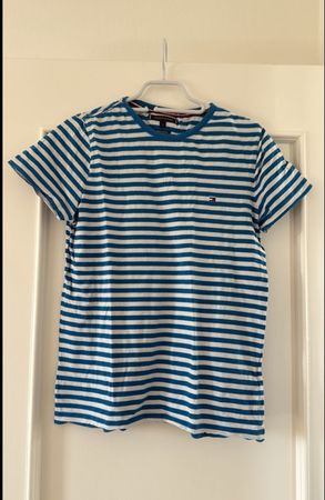 Tommy Hilfiger T-Shirt Gr. S gestreift blau/weiss