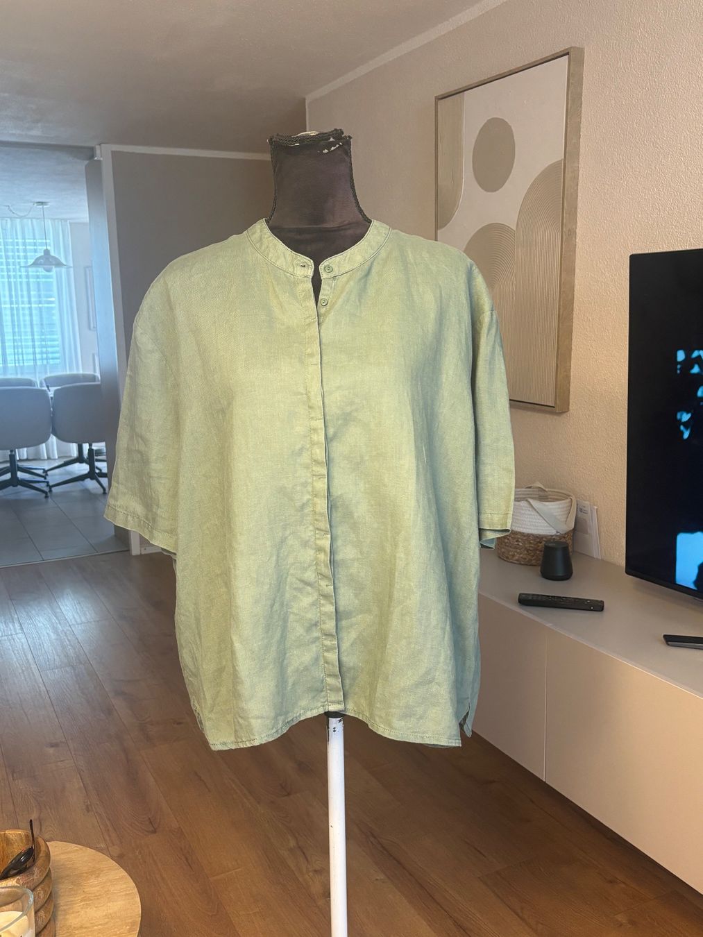 Chemisiers: Nulu Bluse 100% Leinen – D'occasion à St. Margrethen SG par dijanaO