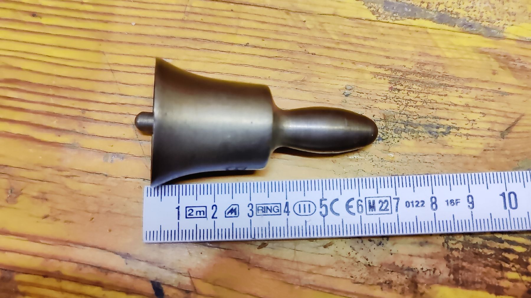 Campanacci mucche: 3 kleine Glöckchen BBC, Messing (L12) – Usato da Neuenhof venduto da bro_9zsg 3
