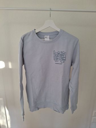 Naramart Sweatshirt hellblau mit Print M/L