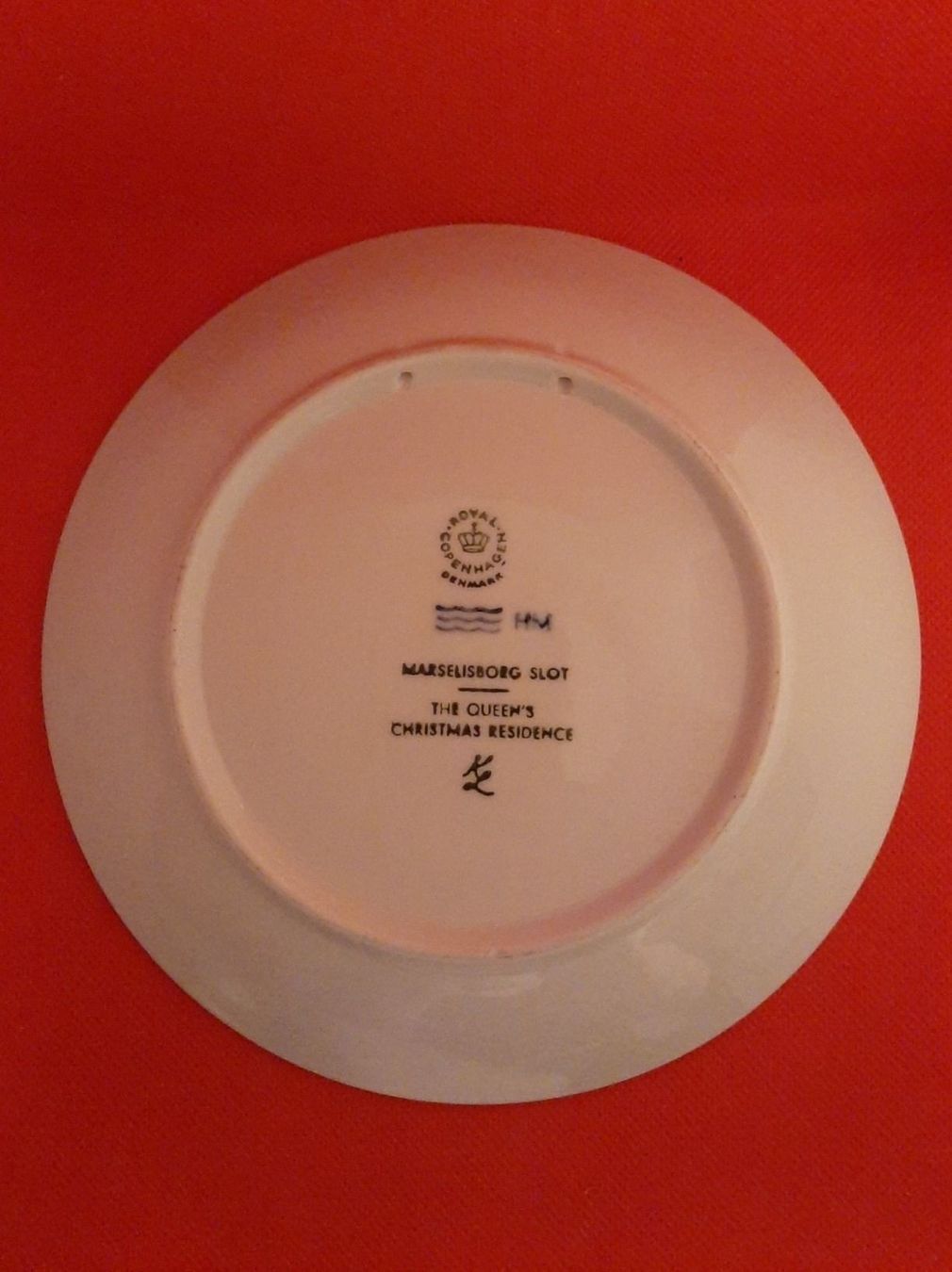 Royal Copenhagen Teller: Royal Copenhagen   1975   18.5cm – Neu und originalverpackt aus Buchs AG von Cuescu 1
