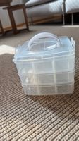 Aufbewahrungsbox transparent mit Griff
