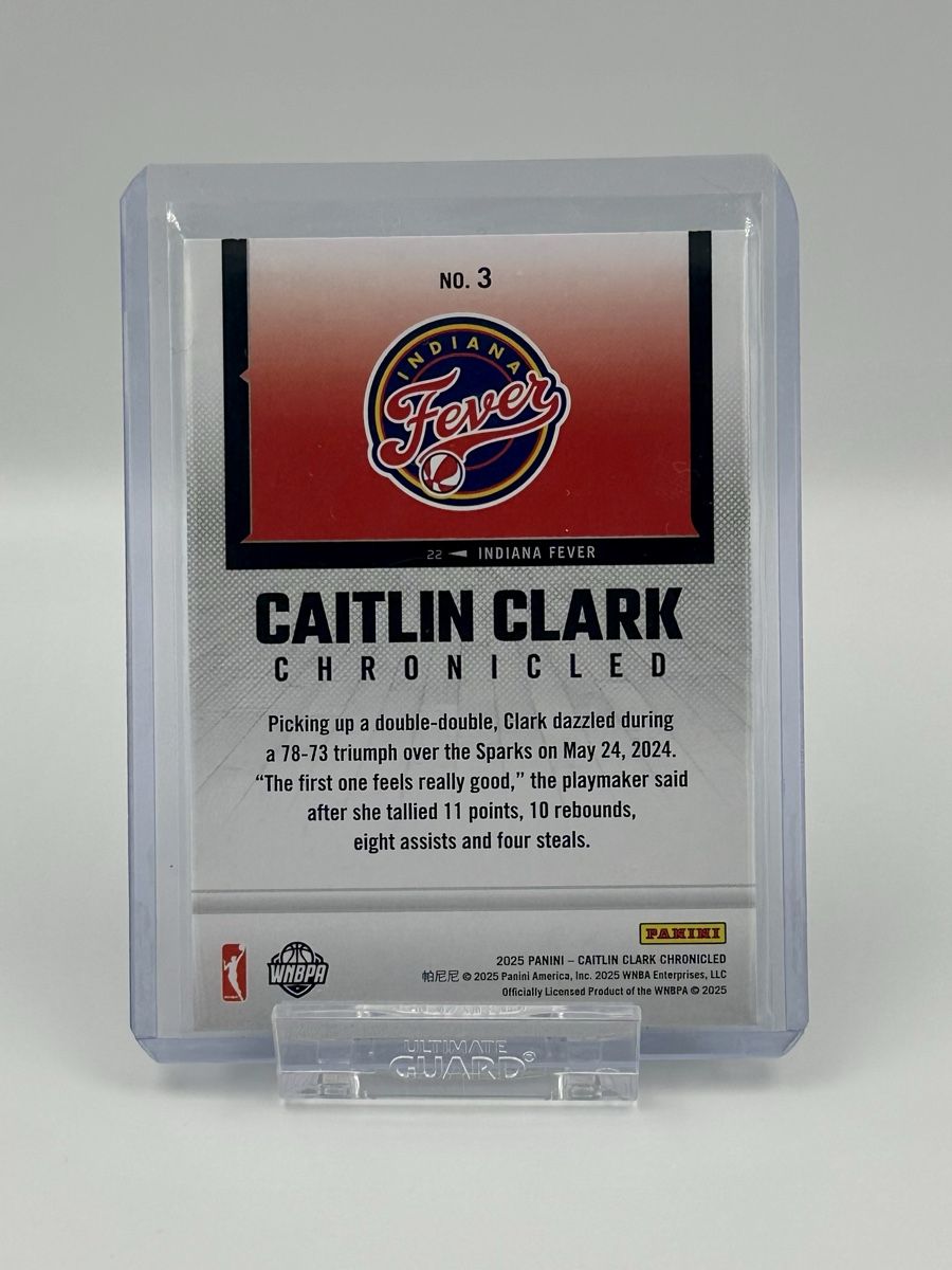 Panini Carte collezionabili: Caitlin Clark Chronicled - Panini Nr.3 Holo! – Nuovo (secondo la descrizione) da Lyss venduto da Swissmantis 1