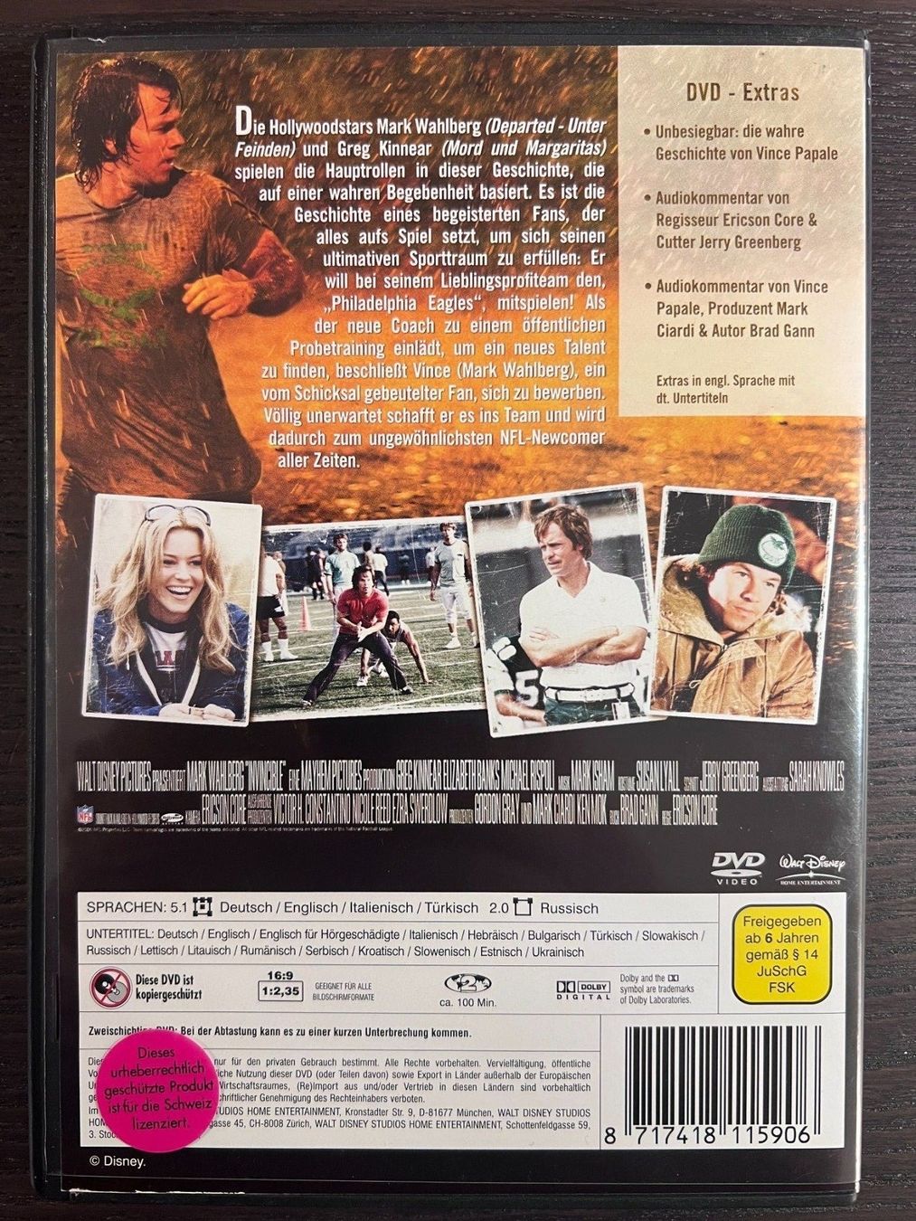 Tutti i DVDs: Unbesiegbar – Usato da Zürich venduto da FilmFreunde 1