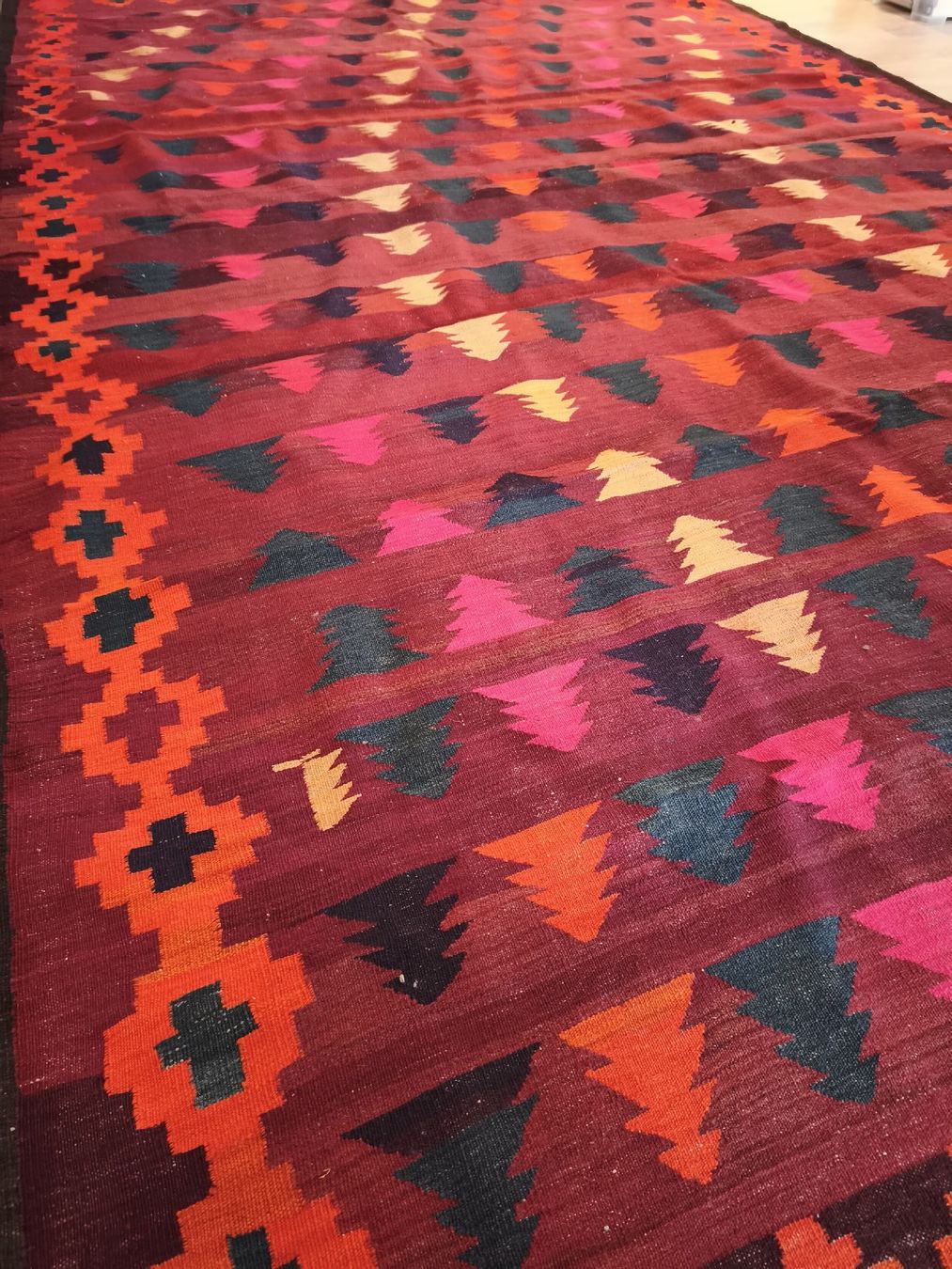 Kelim Tappeti: Original Kelim Teppich aus Pakistan – Usato da Reinach BL venduto da 21Manu 2