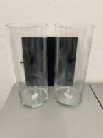 Glasvasen - 2 Stück
