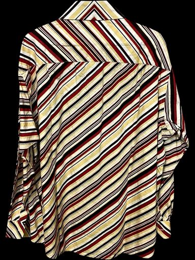Hemden: Angelo Litrico Gestreiftes Button-Down Hemd - Größe 41/42 – Gebraucht aus Zug von vinokilo 4
