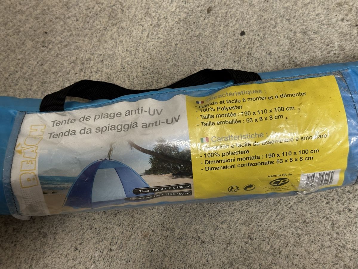 Tende : Strandmuschel - Strandzelt – Usato da Zürich venduto da Gadgets2020 3