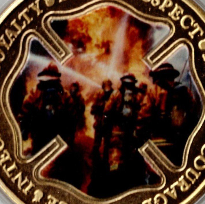 Medaglie: Fire_Rescue_Service_Integrity_Loyalty_Duty_Respect_Medaill 4 – Nuovo (secondo la descrizione) da Hombrechtikon venduto da Fraese01 2