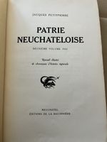 Patrie Neuchateloise 1935, Jacques Petitpierre