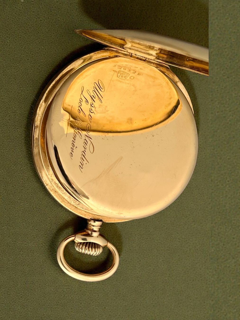 Ulysse Nardin Orologi: Ulysse Nardin 18k Gold Pocket Watch – Usato da Apples venduto da the_7jtf 7