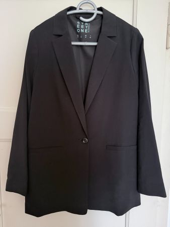 Blazer, Street One, Gr. 38, schwarz, Viscose, wie neu