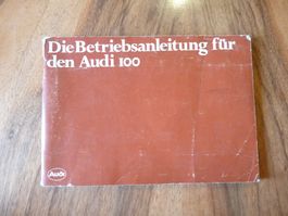 Audi 100 Betriebsanleitung Handbuch