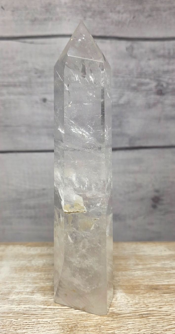 Minerali & Pietre curative: Bergkristall Obelisk 510g – Nuovo e nell'imballaggio originale da Matzingen venduto da Shay_Crystalz