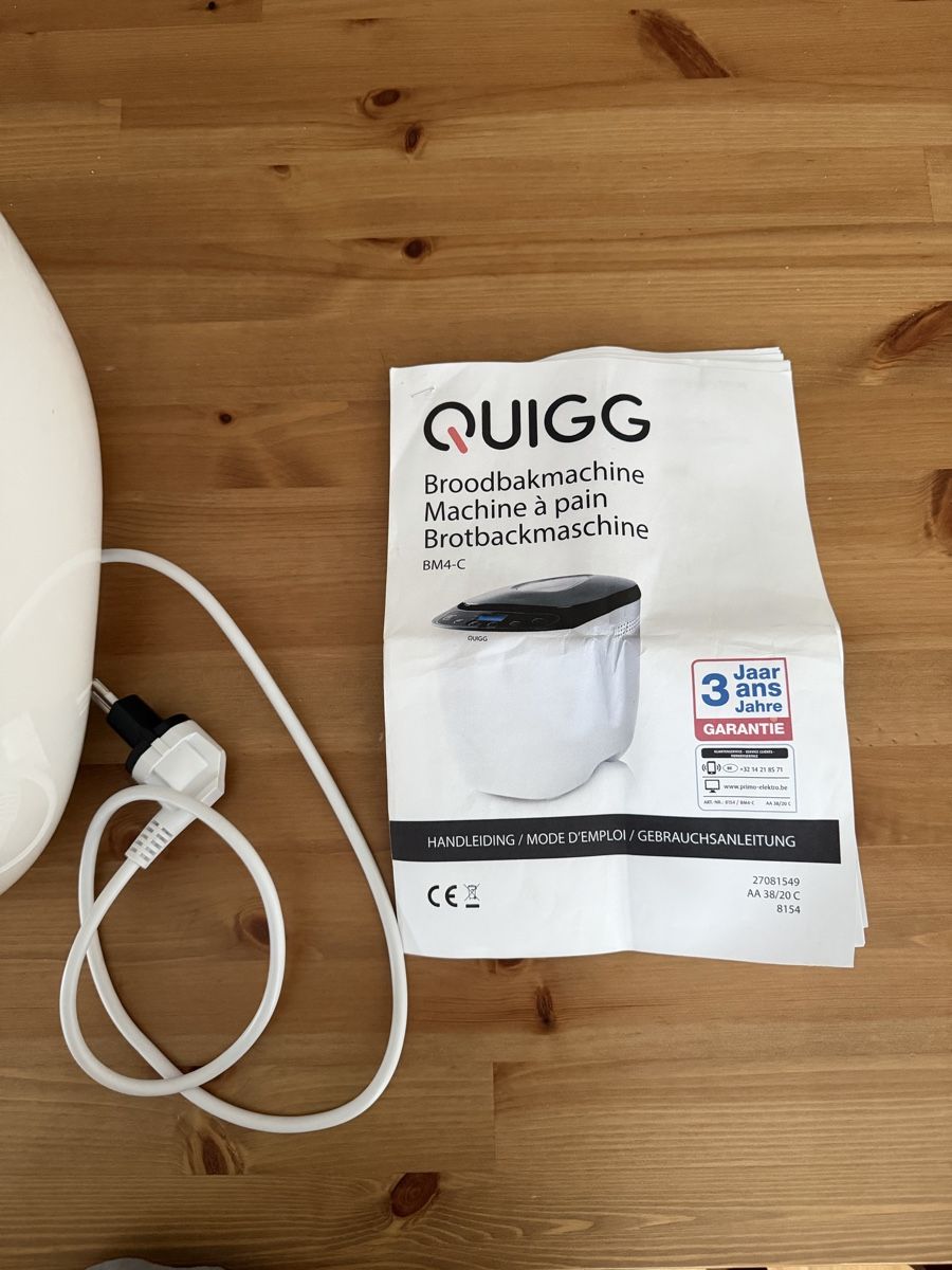 Küchengeräte: Quigg Brotbackmaschine – Gebraucht aus Zürich von mei_8q9x 2
