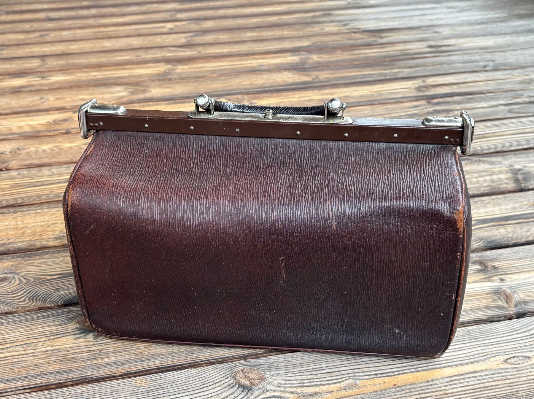 Sacs: antike Arzttasche, Leather Gladstone Bag – D'occasion à Lüchingen par Eeizo 1