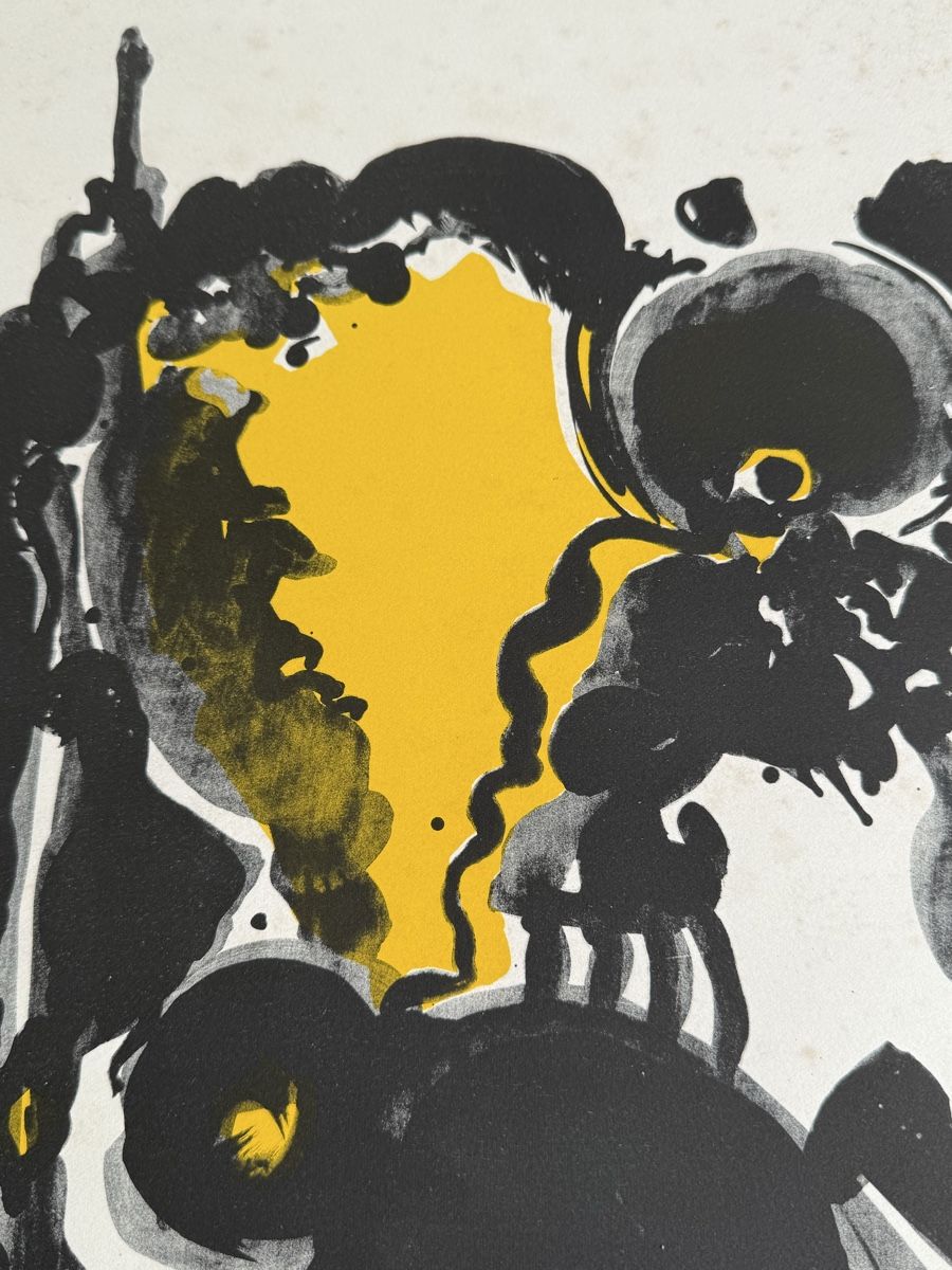 Grafica & Litografie: Vintage Lithographie LILLY KELLER 1961 – Usato da Konolfingen venduto da petzipetz 3