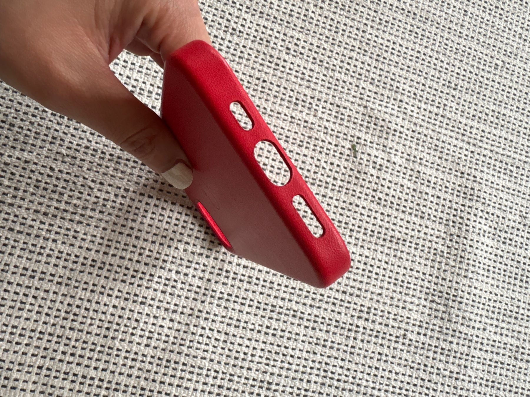Apple Cover & Protezioni schermo: iPhone 12 Leder hülle_rot – Usato da Cham venduto da syl_fs9s 2