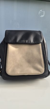 Rucksack Kapten & Son schwarz beige 