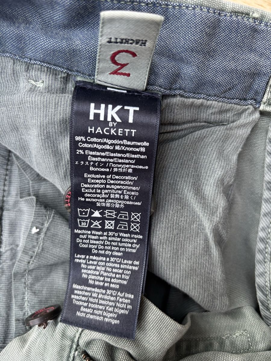 Hackett Pantaloni: Hackett Olive Chinos - Size 30R – Usato da Zürich venduto da Grothschild 3
