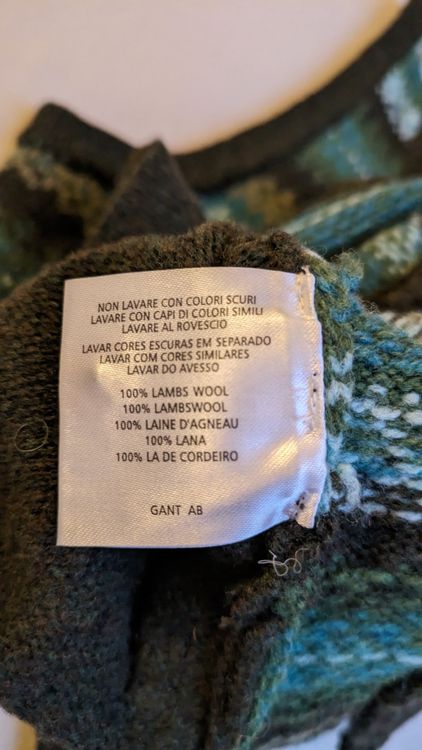 Gilet Wolle dunkelgrün 4