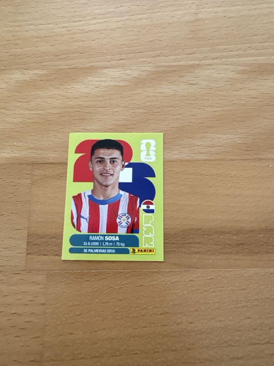 Panini Sammelbilder & Trading cards: Panini FIFA World Cup 2026 Sticker Ramon Sosa PAR 18  – Neu (gemäss Beschreibung) aus Niederrohrdorf von 92Fischli