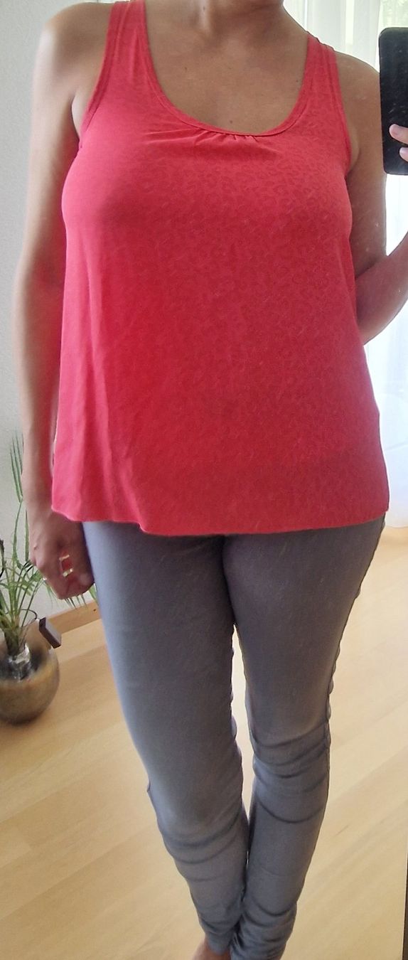 Zebra Top: Tanktop, Leomuster, Top, Shirt, Oberteil – Nuovo (secondo la descrizione) da Hettlingen venduto da worldexplorer