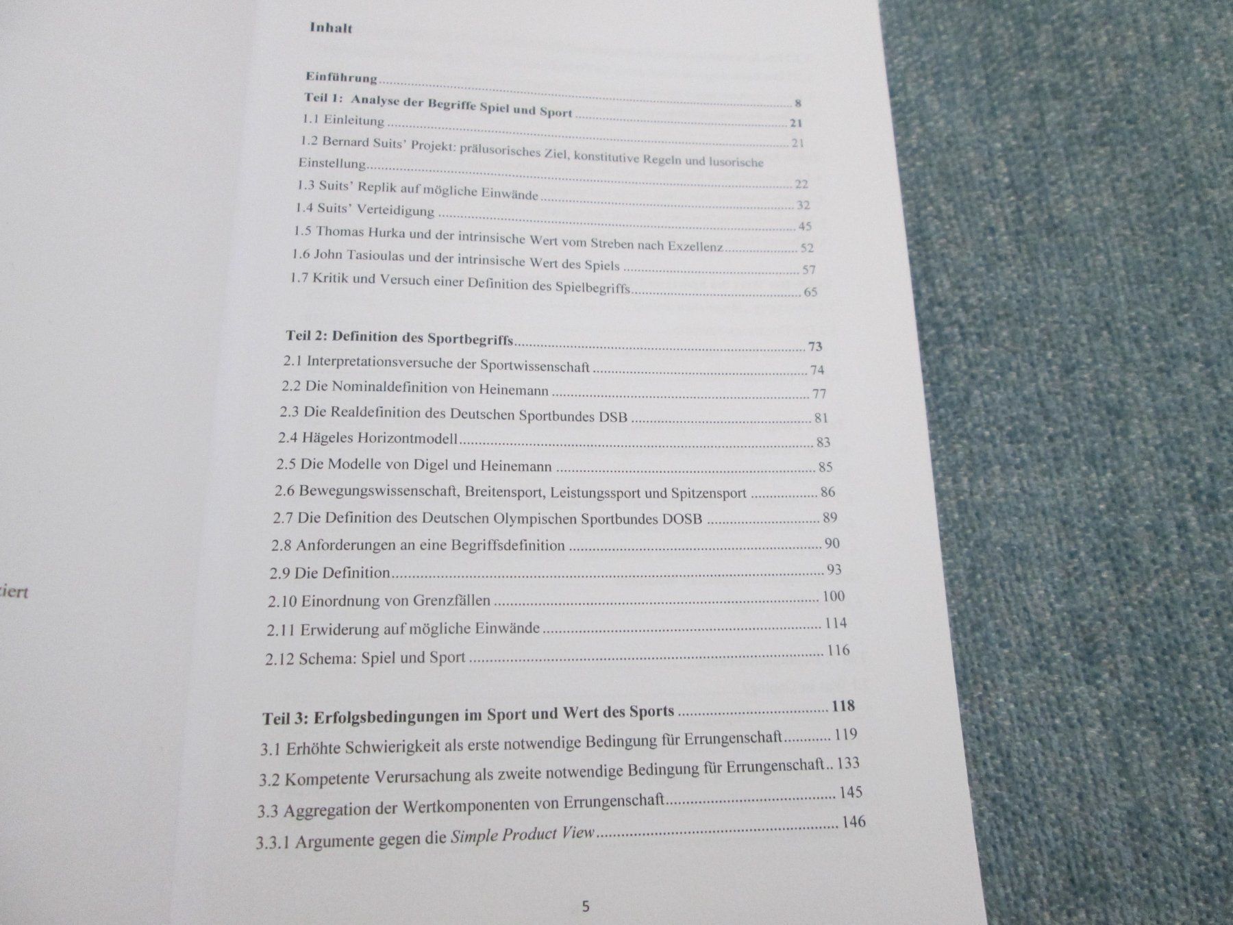 Libri: Analytische Sportphilosophie – Usato da Neuchâtel venduto da Dualseele 3