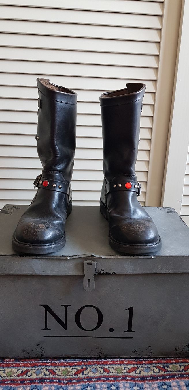 Golden Goose Scarpe da donna: Golden Goose boots en cuir taille 36 – Usato da Lausanne venduto da man_rw9q