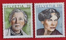 EUROPAMARKEN FRAUEN 893 894 BILLE V ROTHEN 1996** POSTFRISCH