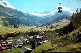 ADELBODEN mit Sesselbahn Schwandfeldspitz