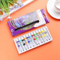Kinder Handmalerei: 12-Farben Acrylfarben Set Leinwand