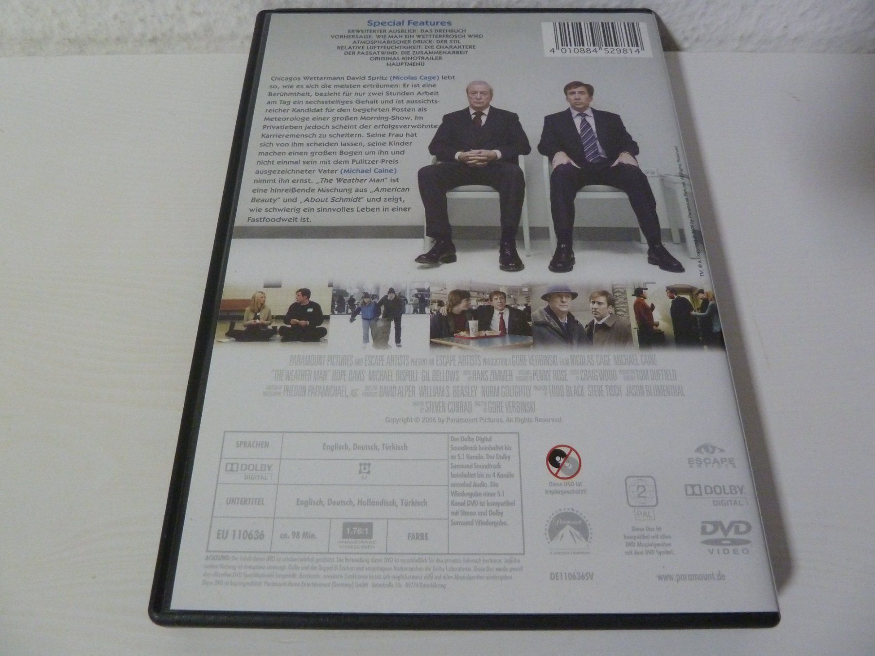 Tutti i DVDs: The Weather Man  [DVD] – Usato da Abtwil SG venduto da Pfusius 1