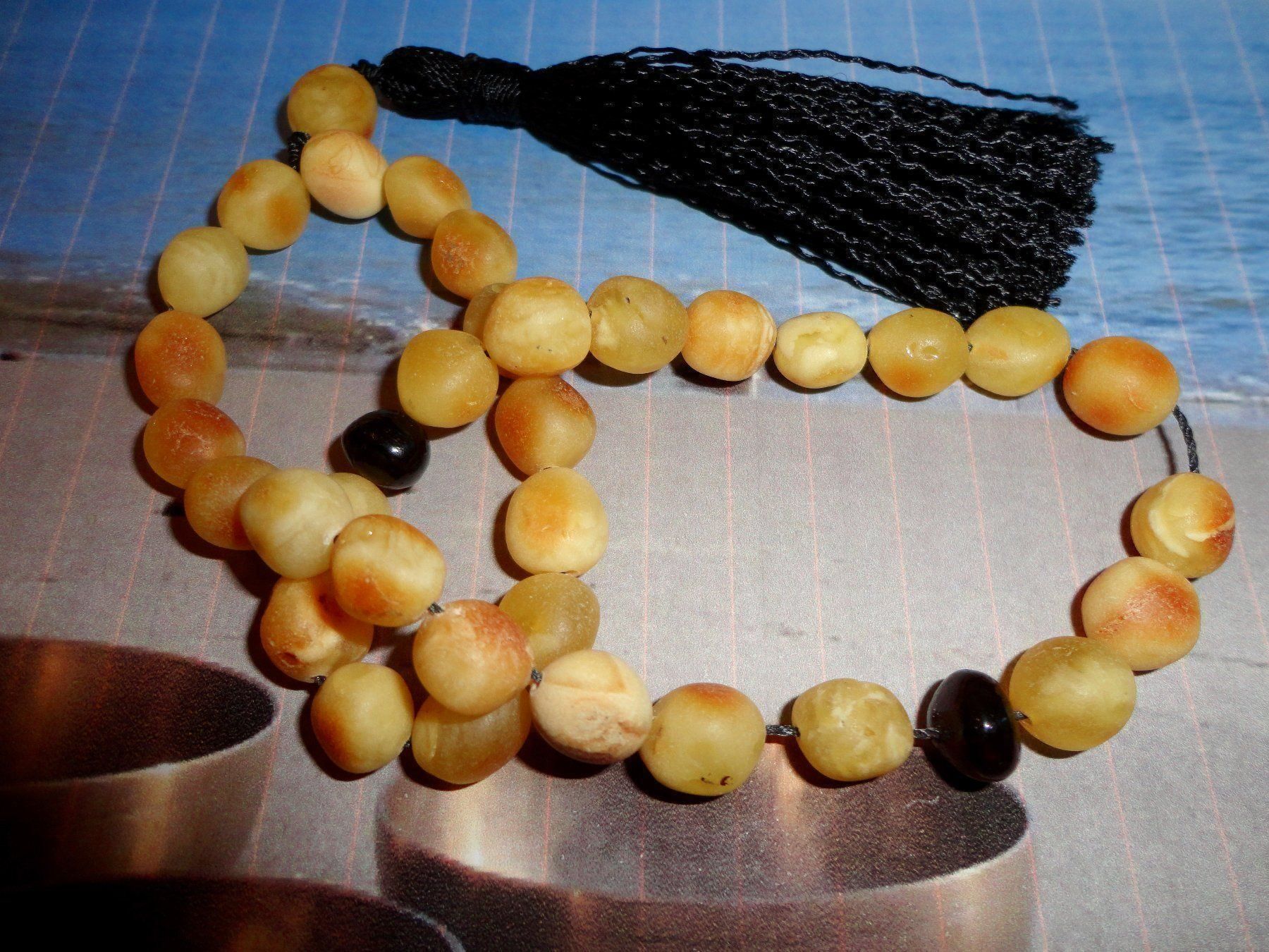 Catenine: Gebetskette - Bernstein Amber/Ambre echt – Nuovo (secondo la descrizione) da Biberist venduto da tl-schmuck