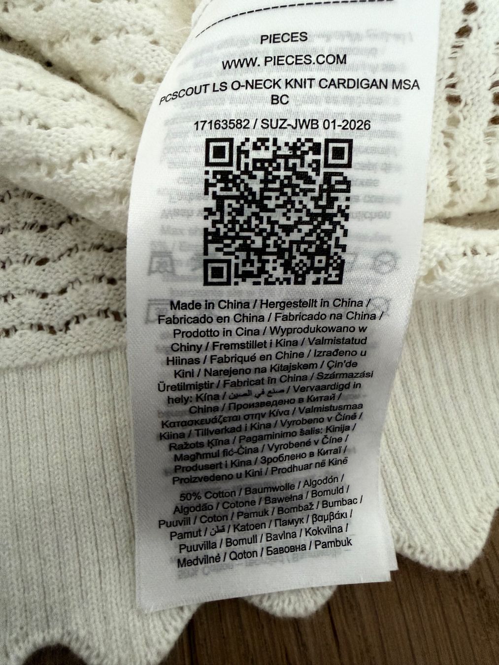 Pieces Giacche: Strickjacke Gr. XS Pieces – Nuovo (secondo la descrizione) da Wiesendangen venduto da gefion99 3