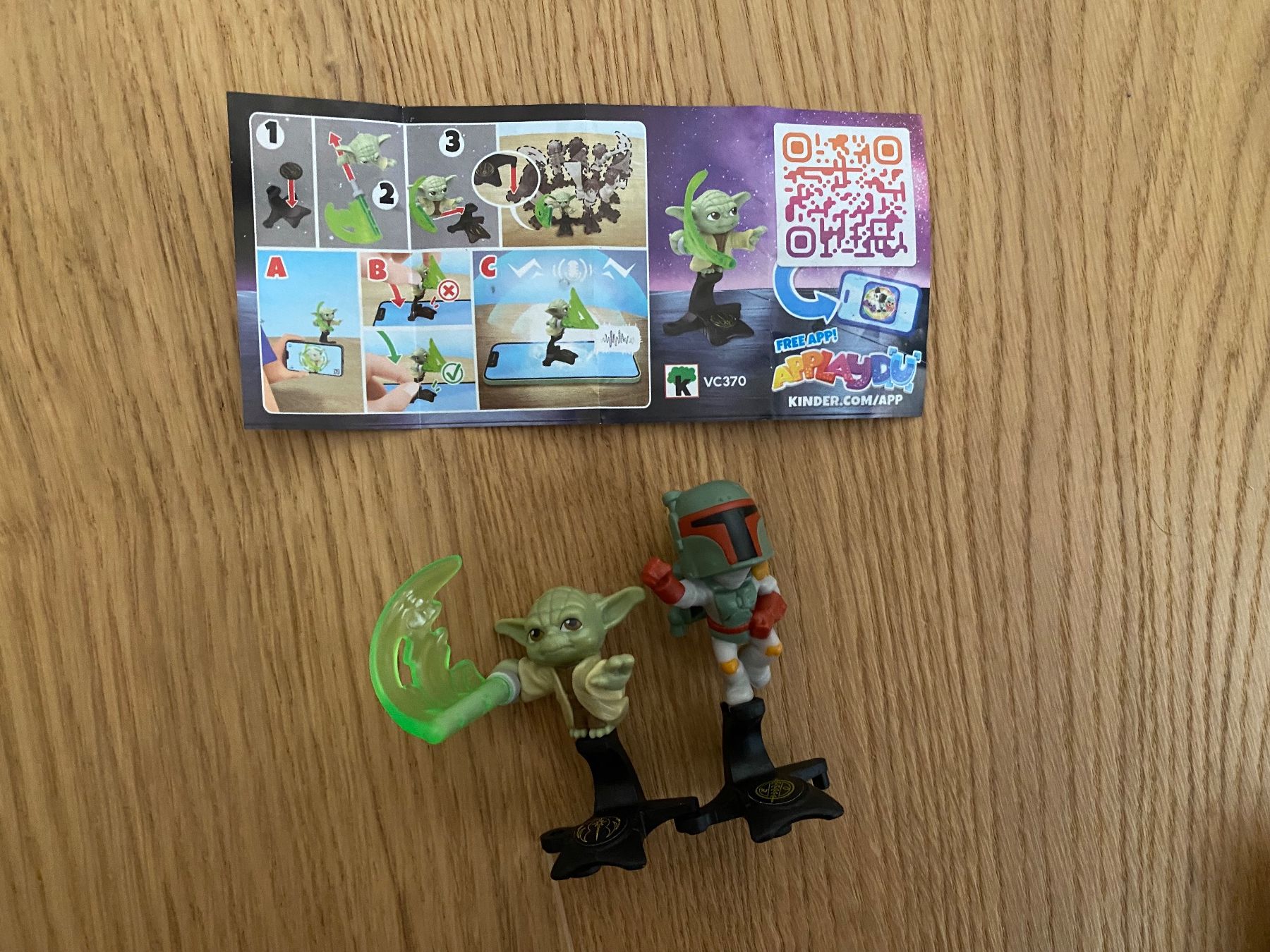Star Wars Figuren: 2 Star Wars Figuren Überraschungsei – Gebraucht aus Trachslau von M_Schmid81 1
