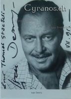 Ivan Desny (1922-2002) Schauspieler - Autogramm