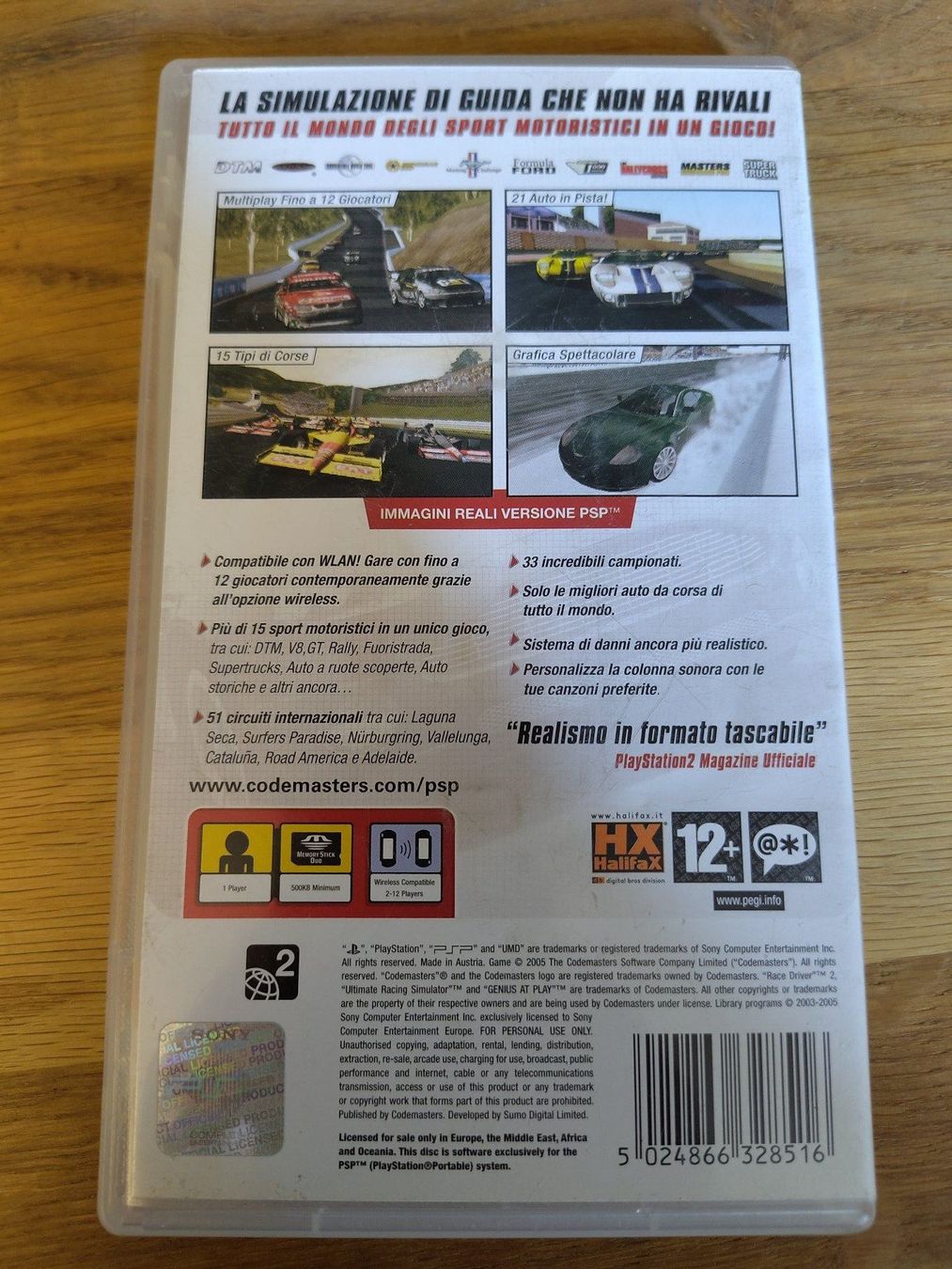 Sony Giochi: Toca Race Driver 2 - PSP – Usato da Kloten venduto da SuperRetroPixels 2