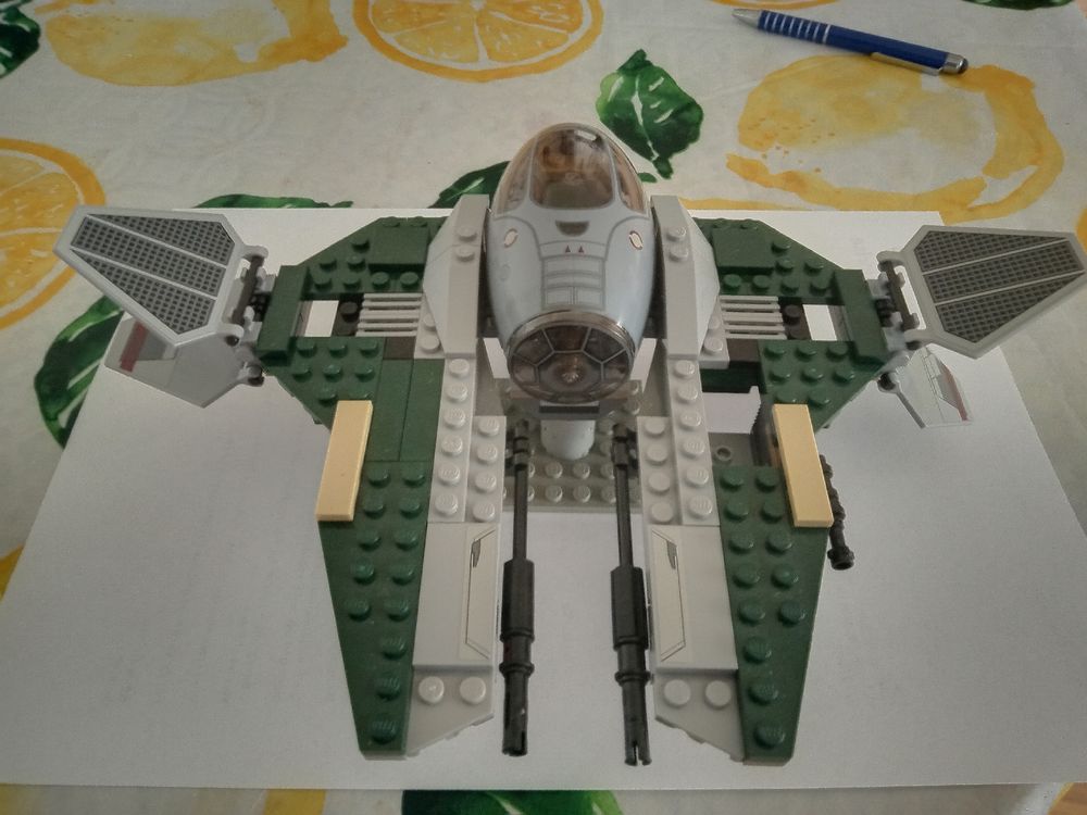 Lego Star Wars Republic Gunship Jedi Interceptor 9494 (Neu (gemäss ...