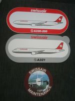 3 Kleber: SWISSAIR